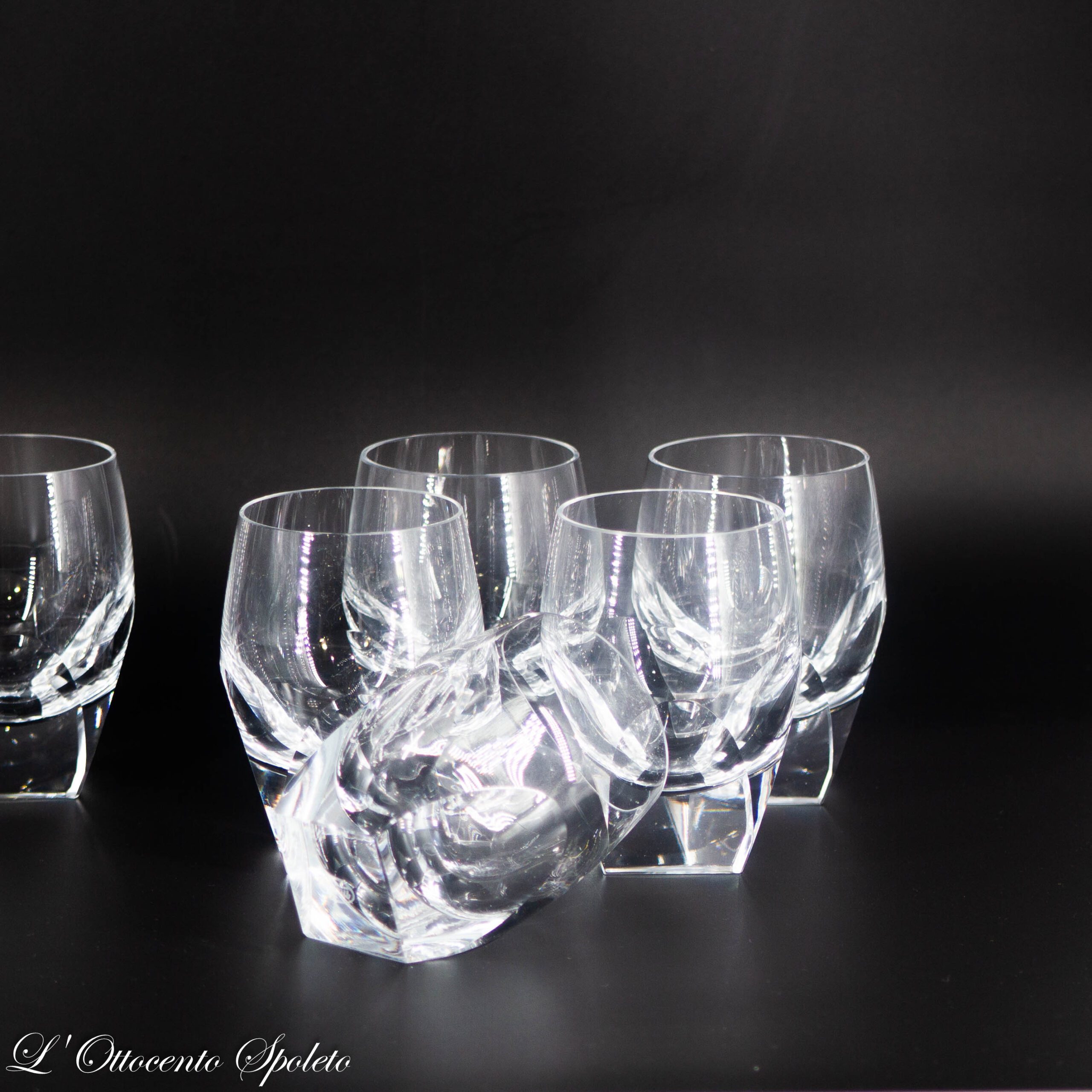 Set 6 Bicchieri da Whisky Moser Bar in Cristallo - immagine 2